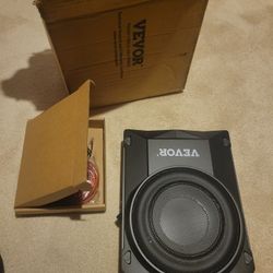 10" Under The Seat Car Sub With AMP Built In 