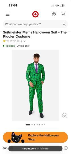 Adult Riddler Costume