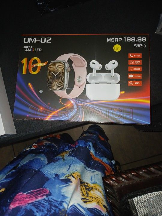 Smart Watch Plus Ear Buds
