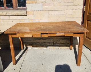Wood table