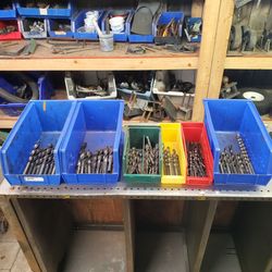 Random drill bits , etc