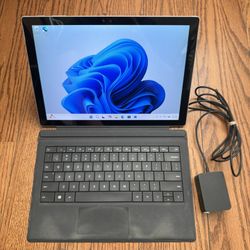 Microsoft Surface Pro 4/8GB RAM/256GB SSD/Windows 11/Fully Functional 