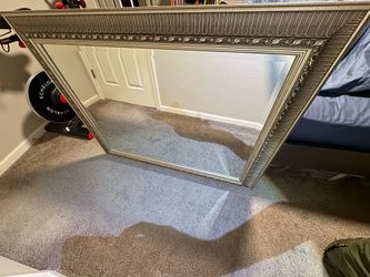 Large decorative mirror (3’ x 3’9”)
