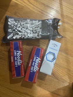 Golf Balls And Tees