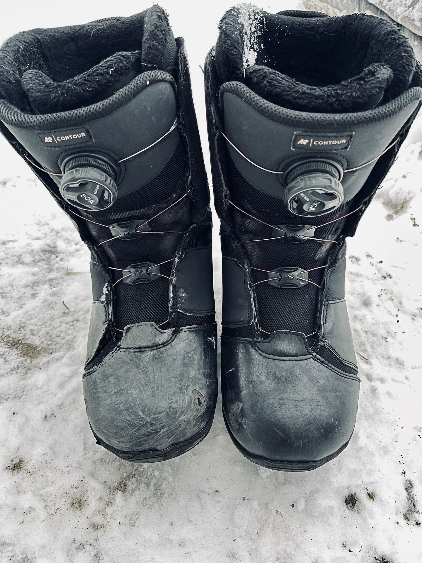 K2 Contour Boots Sz 7.5