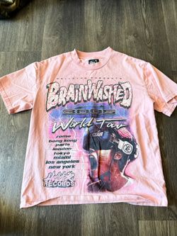 Hellstar “Branwashed” Tee Shirt Pink