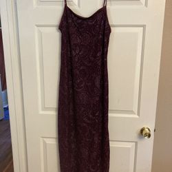 Evening Gown With Spaghettini Straps, size 10