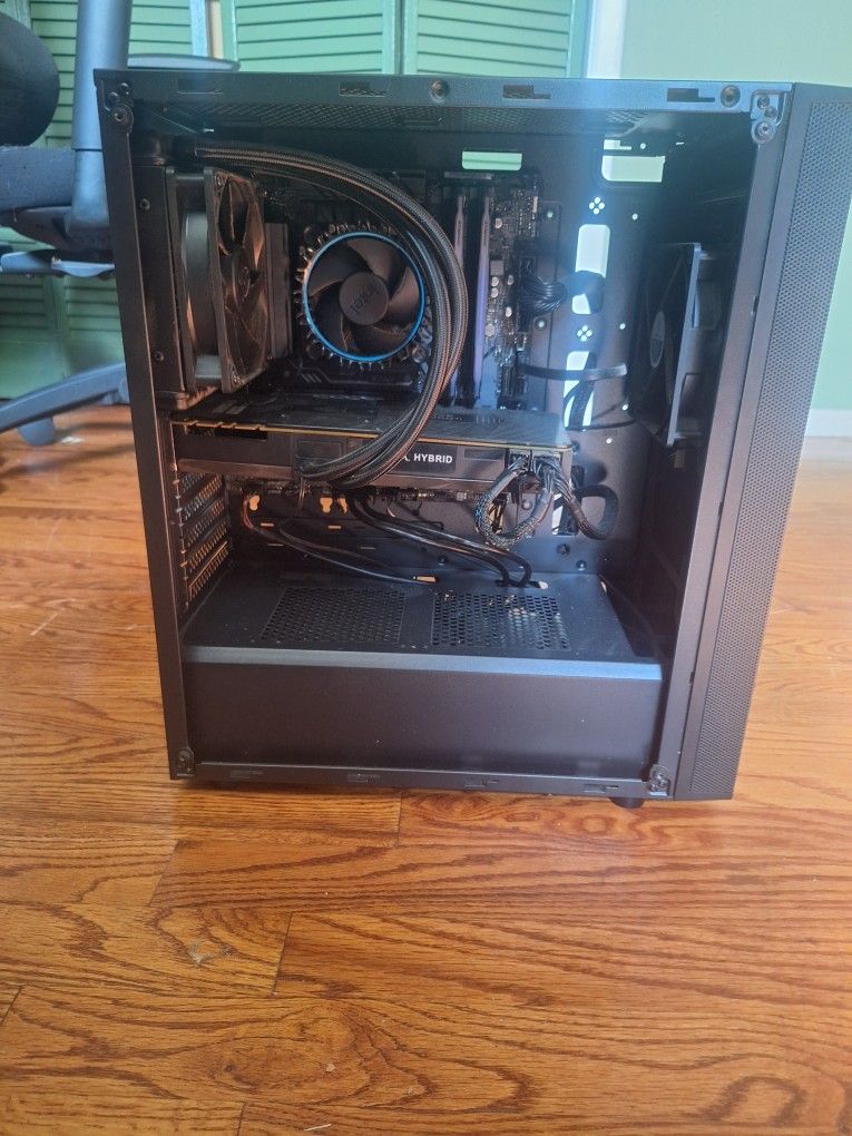 💻 Gaming PC with GTX 1080 Ti + 12th Gen Intel i3 | Razer Keyboard & Mouse Bundle | Dual Monitors Included