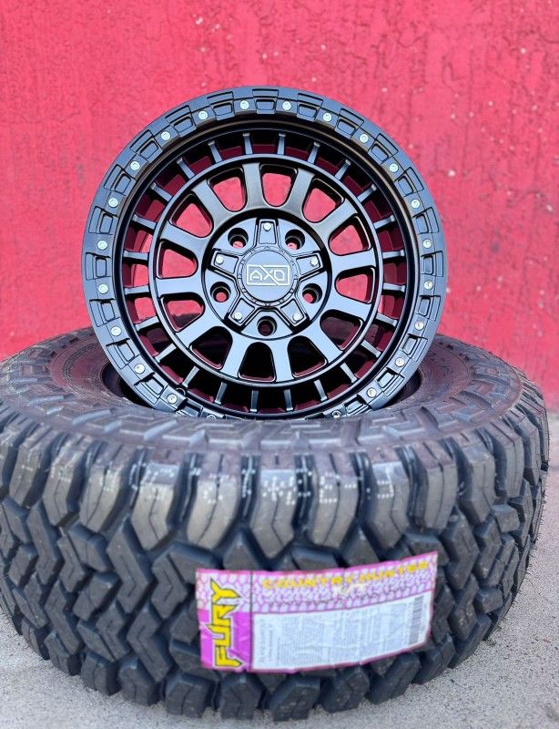 17x8.5 Wheels And Tires 33/125/17 5lugs