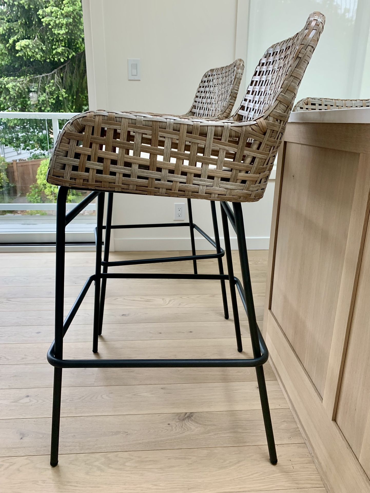 Nathan James Dupes Nathan James Beacon Bohemian Boucle Bar Stool