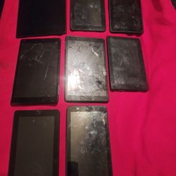 8 As Is.  Tablets. Smaller Ones $8 Each Bigger One $12 