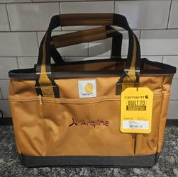 Carhartt Utility Tote Bag CT(contact info removed)5 New with Tags Arqline Embroidery