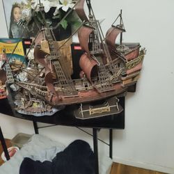 Pirate Ship Puzzles Already Assembled 