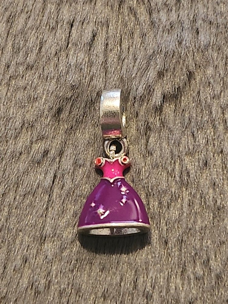 NEW Princess Dress Dangle Charm. Bundle to save on shipping costs! Please check out my other charms & other numerous items listed. From a clean and