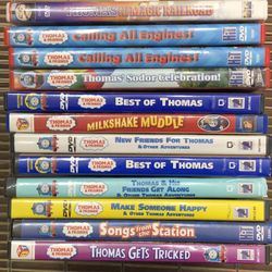 Thomas And Friends DVD Collection  (12 DVDs For $80)