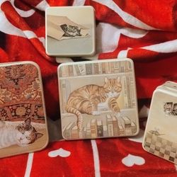 A Set Of Four  Cute 1982 Vintage Tens By Lowell Herrero