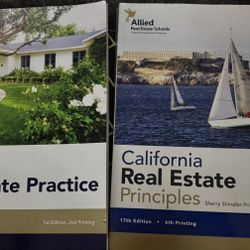 Real Estate Textbooks New Never Used 