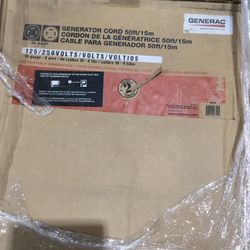 Generac 30AMP 50 foot cord