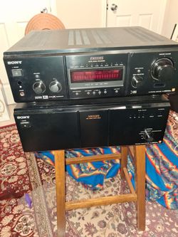 Sony TA-E9000ES and TA-N9000ES Amplifier Pair