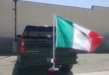 Mexico flags  5” x 3”