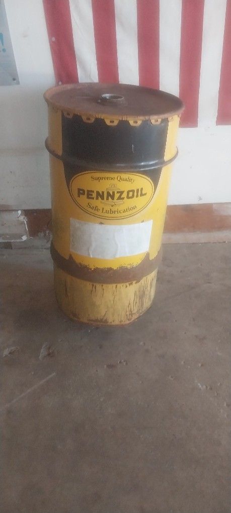 PENNZOIL ANTIQUE Barrel