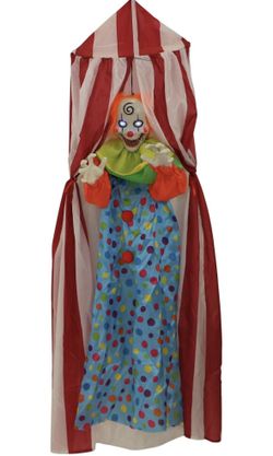 Hanging Animatronic Clown 