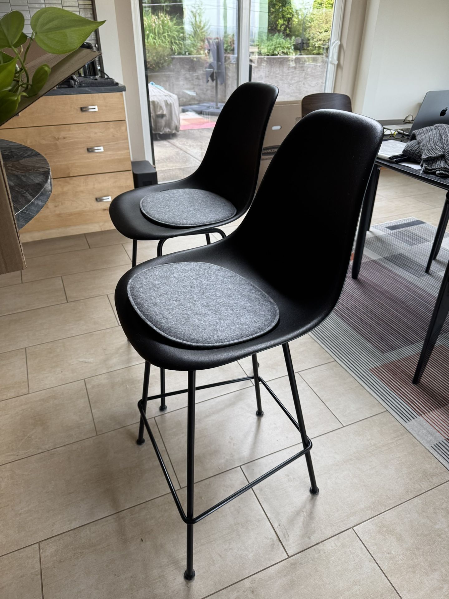 Eames Molded Plastic Stool (Counter Height)
