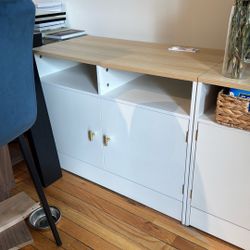 Cat Litter Box Enclosure/TV Stand