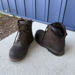 steel toe work boots 10.5