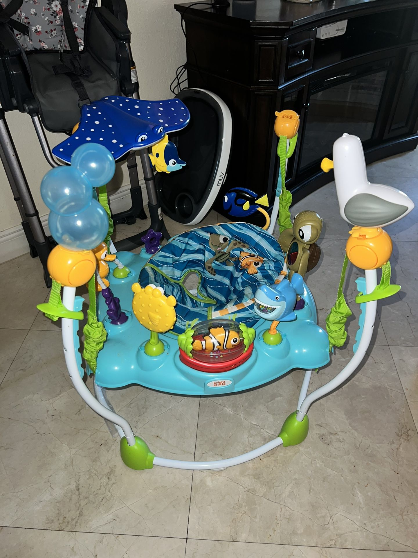Baby Bouncer Bright Starts Disney Baby Nemo 