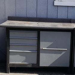 Steel Work Benches With Removable Tops