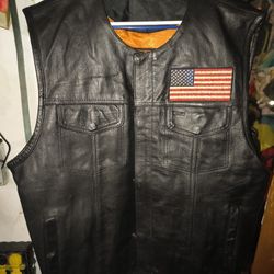 Leather Vest