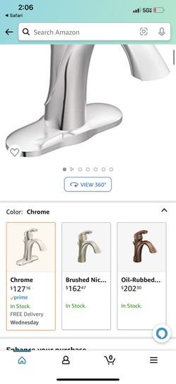 Moen Eva Chrome Single Hole Faucet 80$ Obo