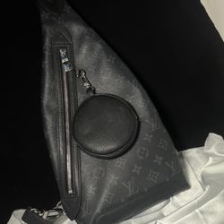 Louis Vuitton Monogram Eclipse Duo Sling Bag