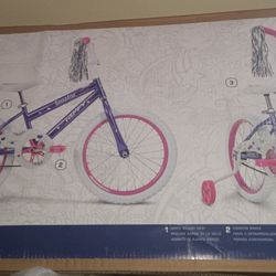 18 In Sea Star Huffy Bike With Training Wheels