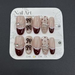 Press On Nails Size S Reusable Handmade