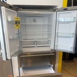 FORNO Moena 36 in. 19.2 Cu. Ft. Stainless Steel French Door Refrigerator