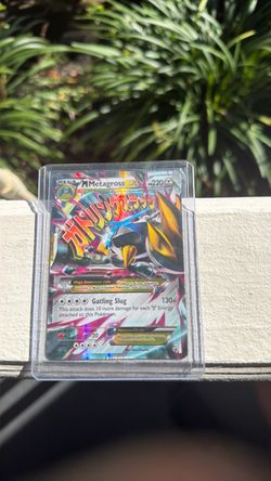 Mega Metagross EX Holo Pokémon Card