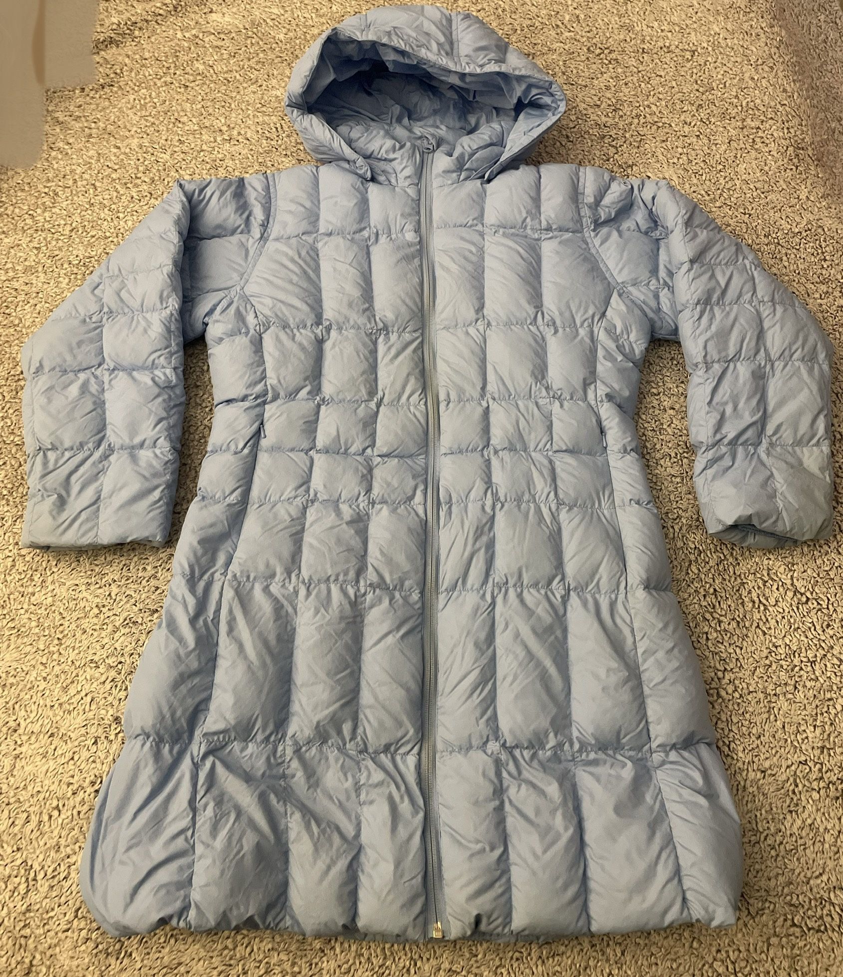 GIRL’S Lands’ End Down Jacket Parka Long *DETACHABLE* Hood