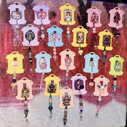 Beautiful Beaded Badge Reels