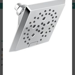 Delta Chrome Shower Head $75