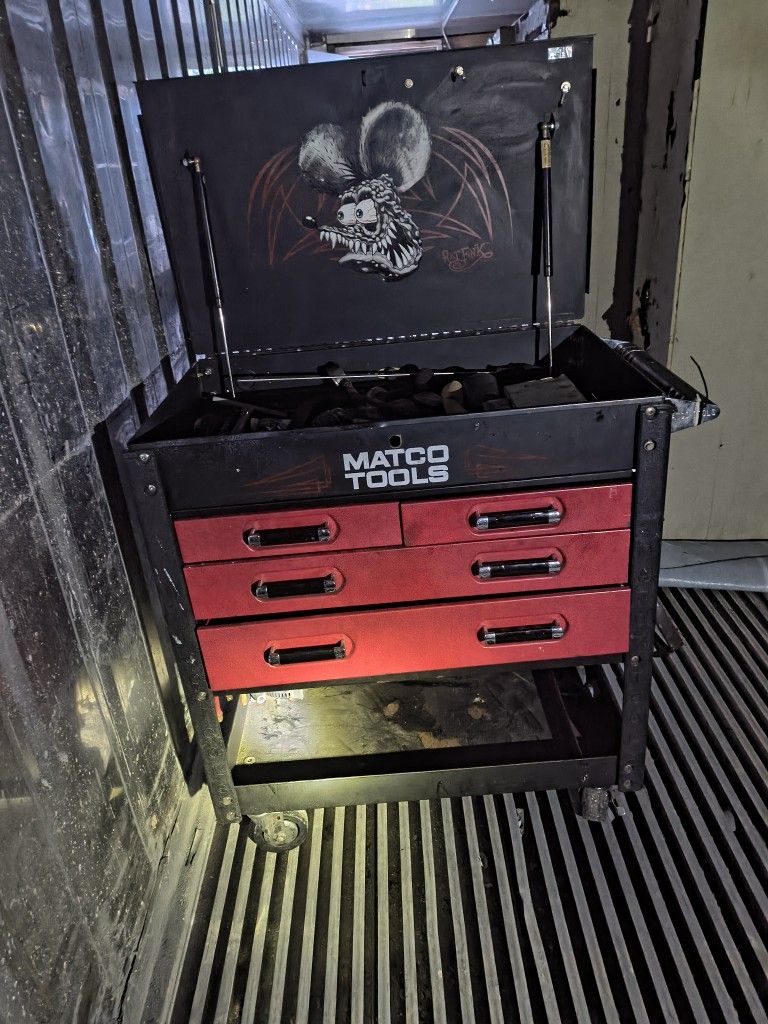 3 drawer Toolbox On Wheels 