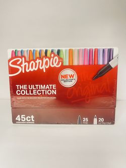 New Sharpie - The Ultimate Collection Permanent Markers - 45 Piece