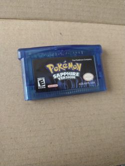 Pokemon Sapphire Version Gameboy Advance