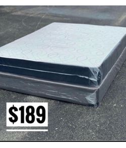 Queen Mattress Set – Medium – Brand New – Delivery Available 🚚