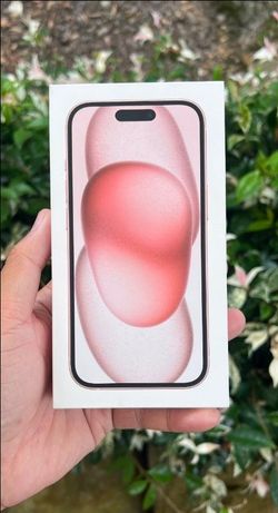 Unlocked I Phone 15 Pink 128gb NEW Unopened Box