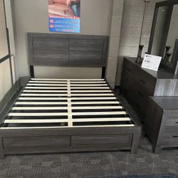 Grey Queen Bedroom Set 