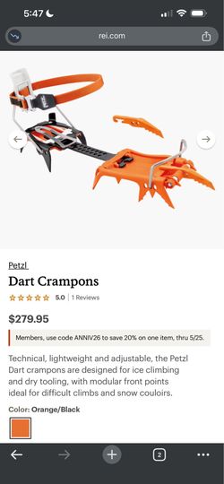 Dart Crampons-Petzl