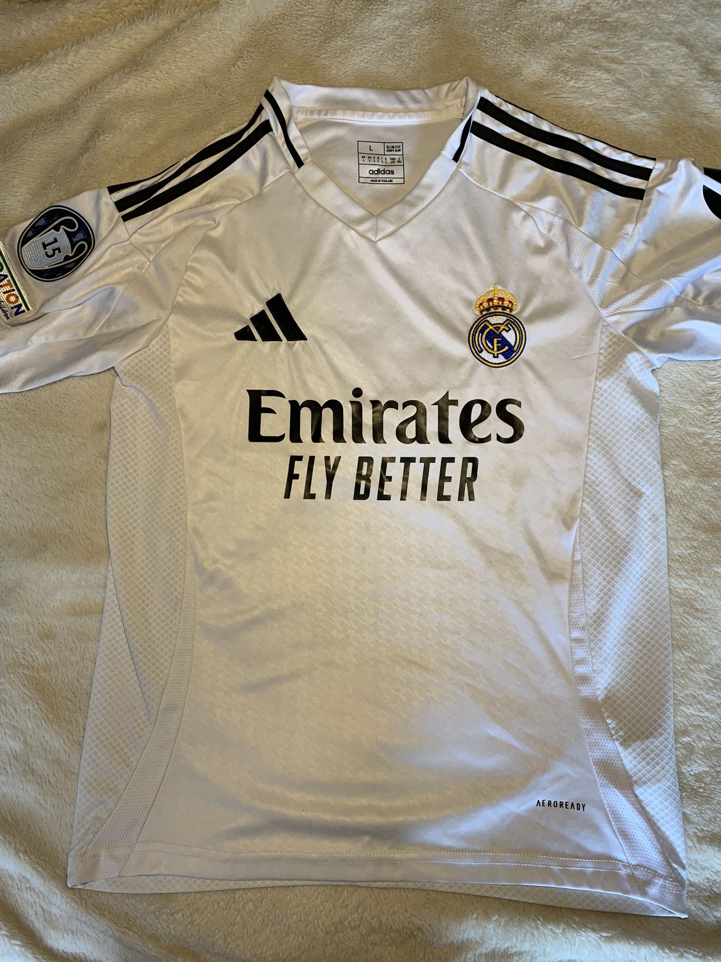 Emirates Fly Better Mbappe #9 New Jersey Size L
