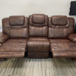 Santiago Two Piece Sofa And Loveseat $999